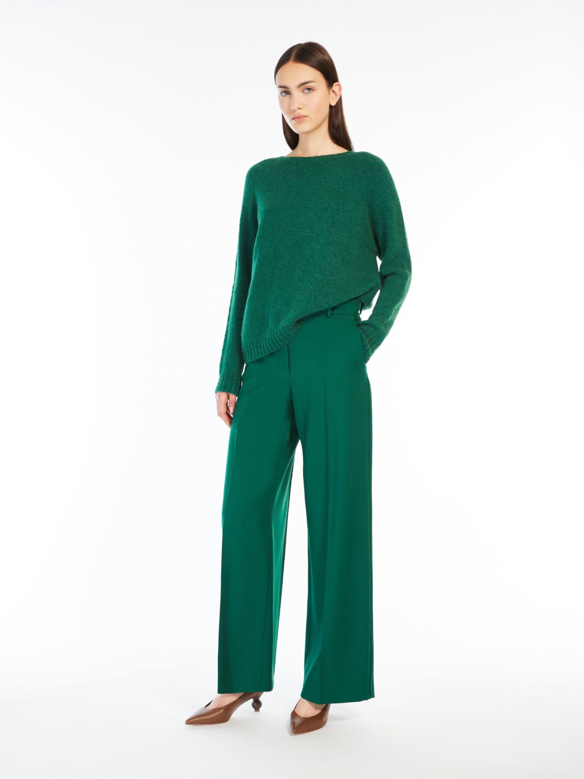 Weekend Maglia in alpaca e cotone Saldi Di Fabbrica