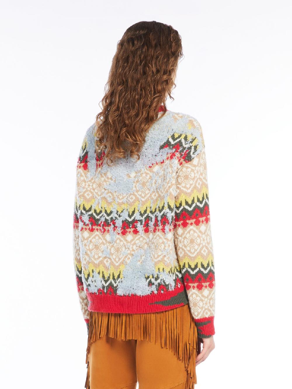 Weekend Maglia in mista lana jacquard Negozio