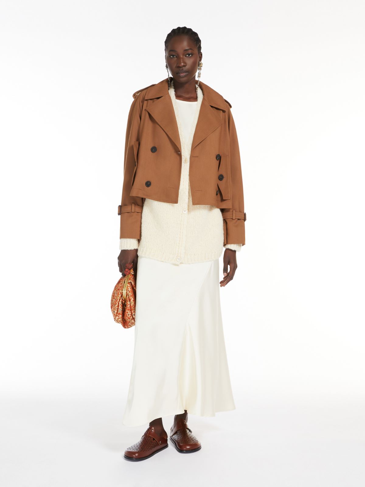 Weekend Cardigan over in alpaca e cotone Italia