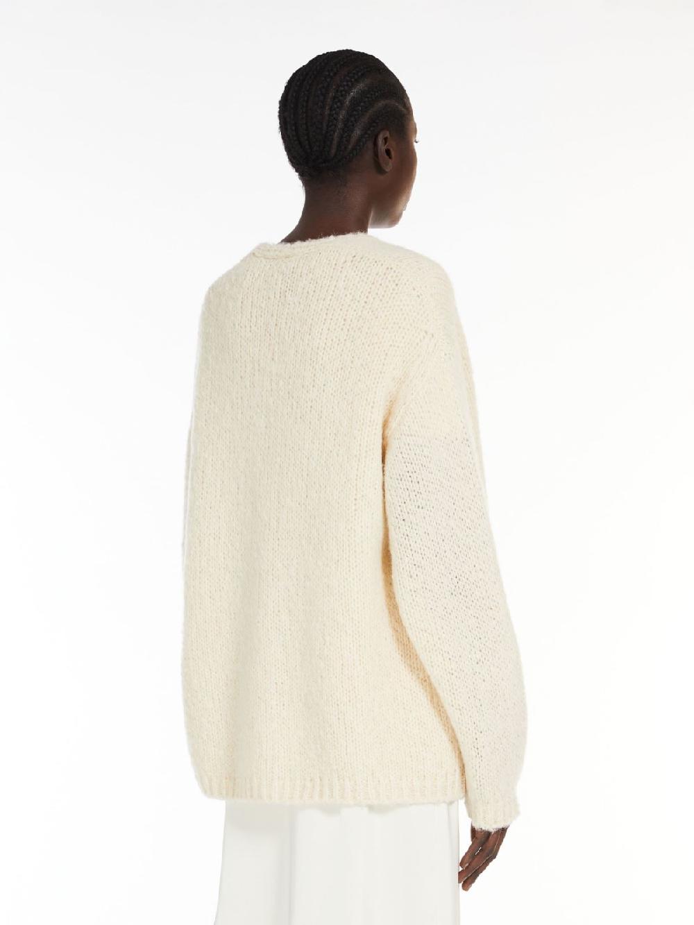 Weekend Cardigan over in alpaca e cotone Italia