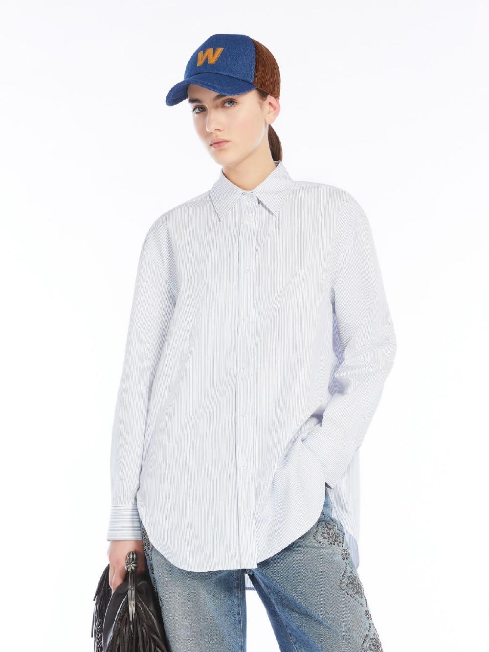 Weekend Camicia over in twill di cotone Prezzo Ridotto