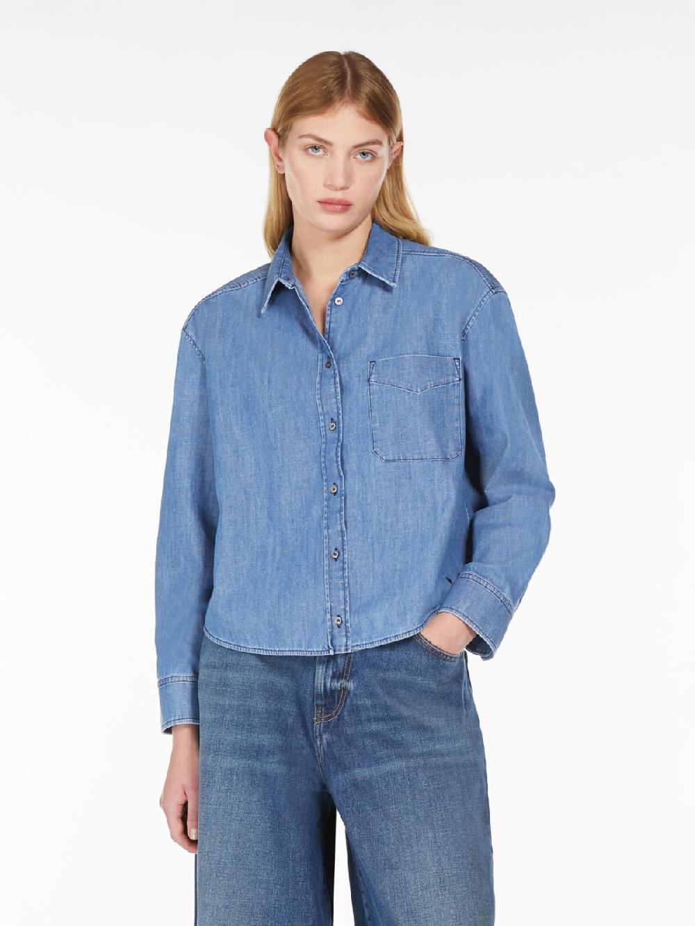 Weekend Camicia in denim di cotone Moda