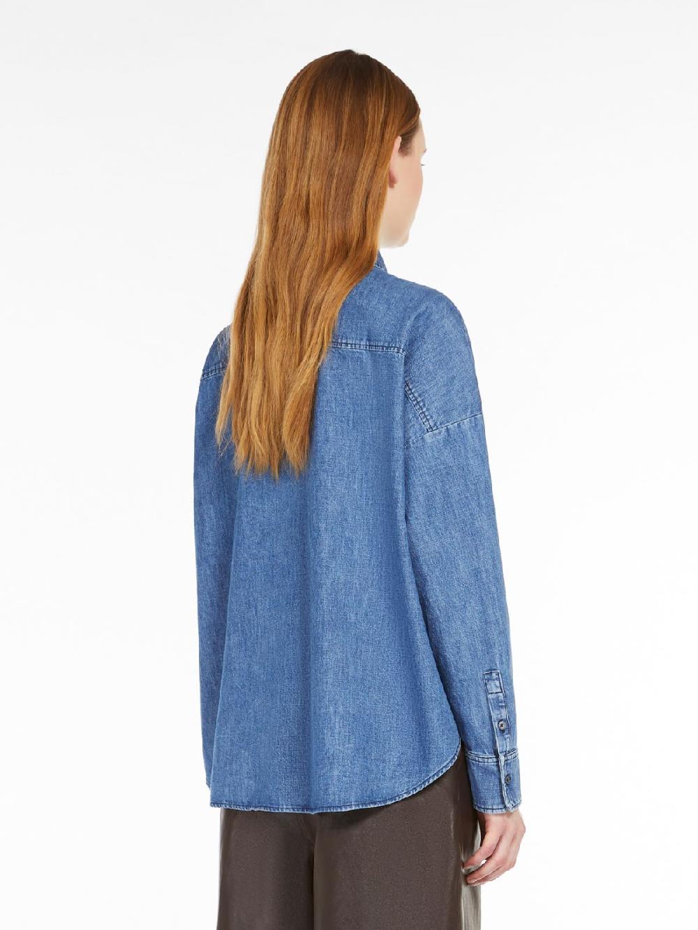 Weekend Camicia crop in denim di cotone 2025