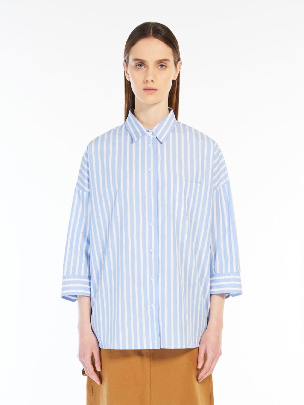 Weekend Camicia morbida in popeline In Linea