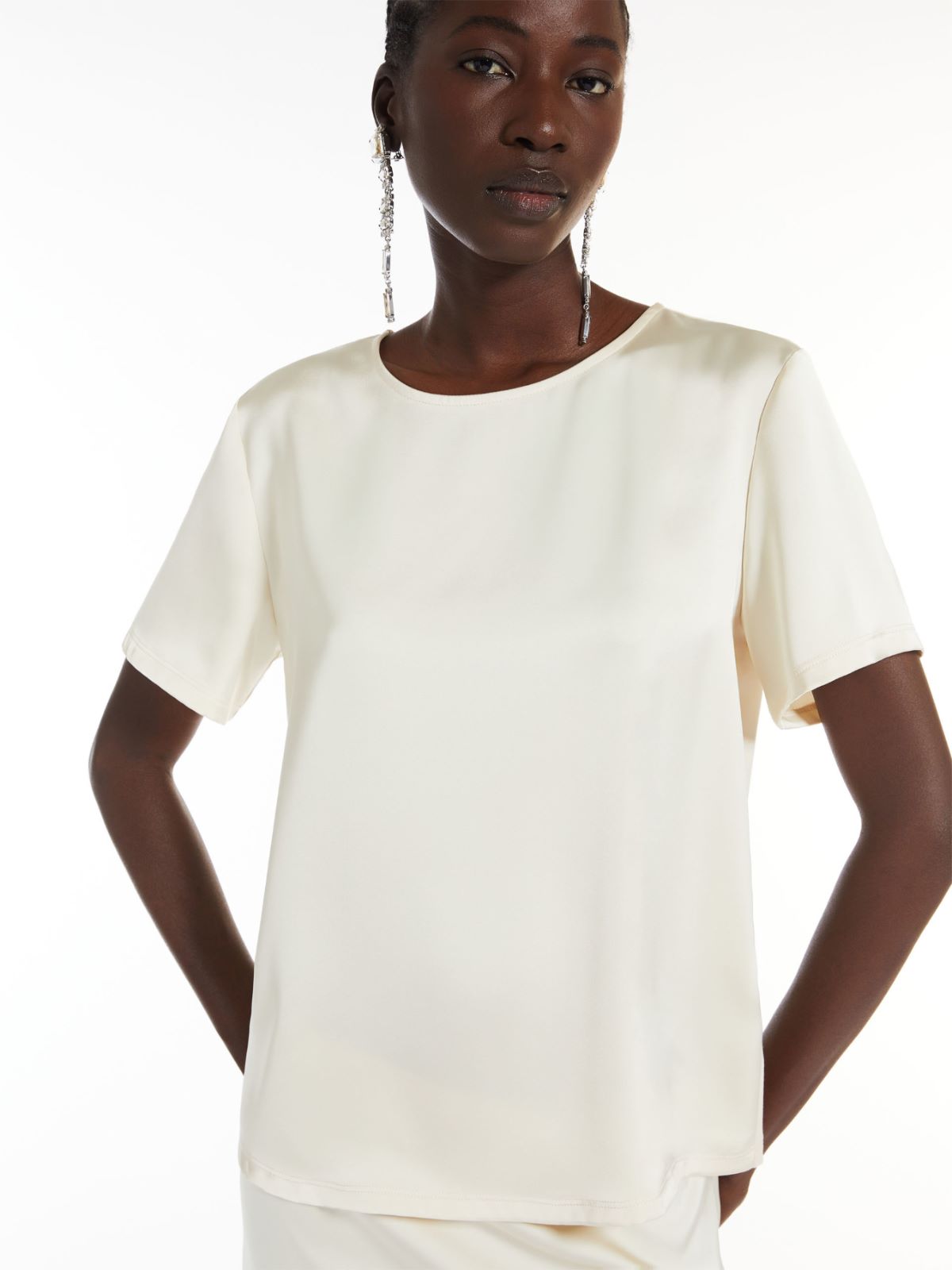 Weekend T-shirt in raso e jersey Spedizione Gratuita