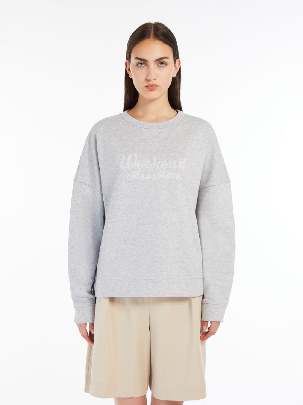 Weekend Felpa oversize in cotone Acquista Ora
