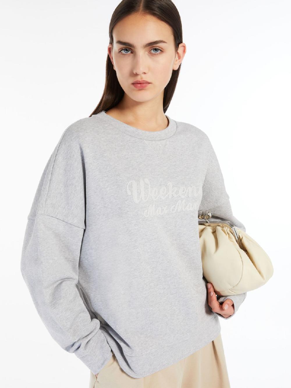 Weekend Felpa oversize in cotone Acquista Ora