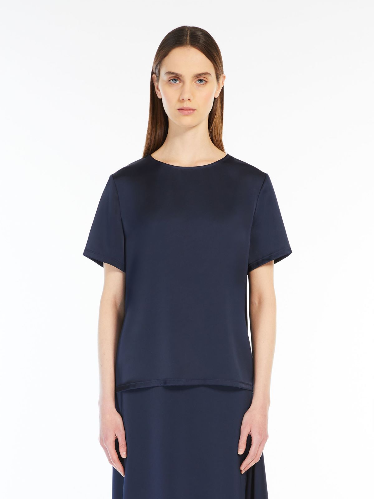 Weekend T-shirt in raso e jersey Prezzo Ridotto