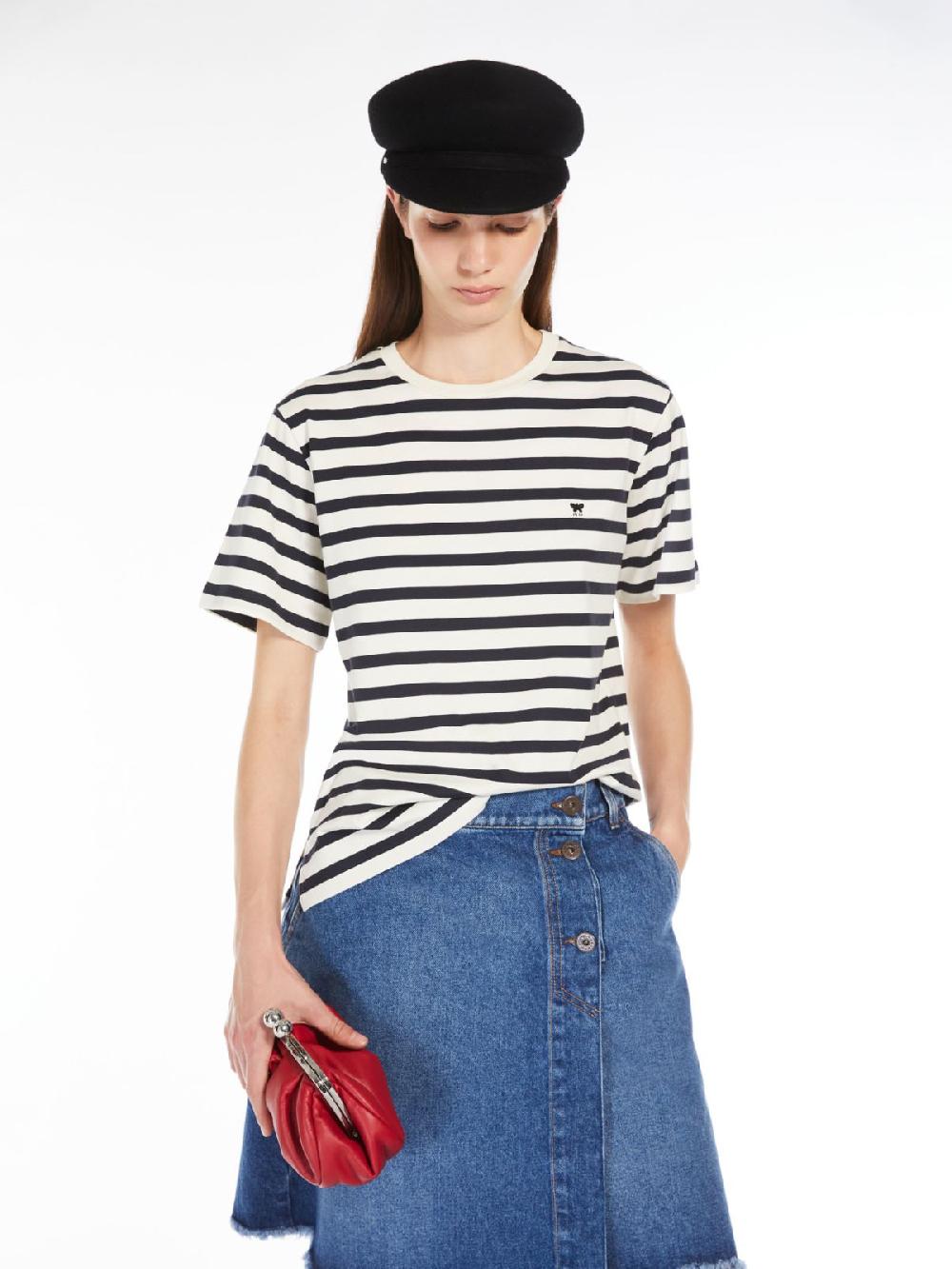 Weekend T-shirt in cotone con logo Presa