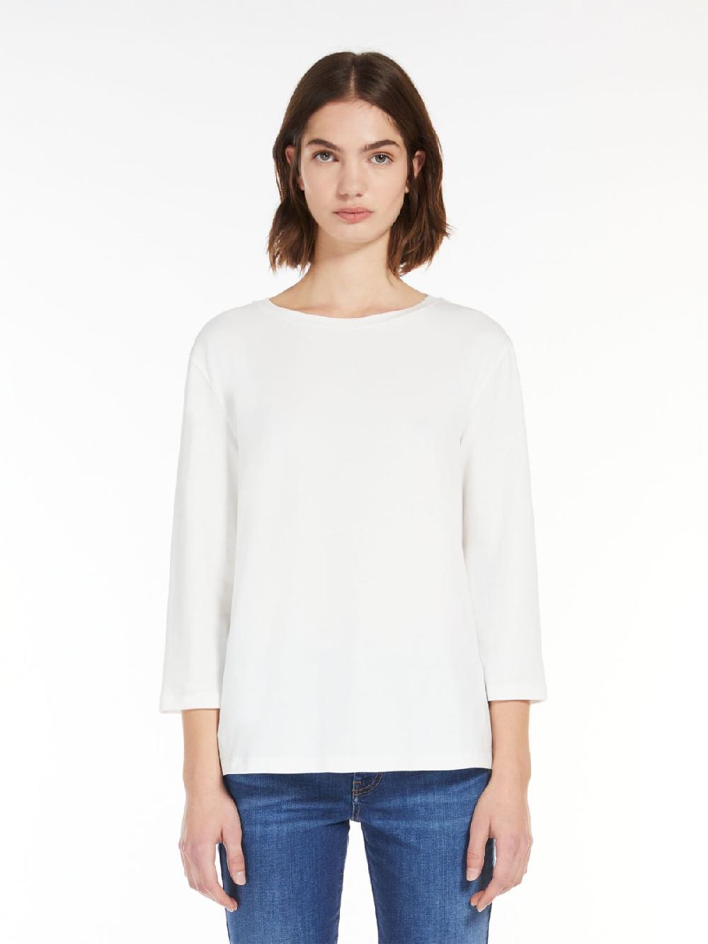 Weekend T-shirt a barchetta in jersey Saldi