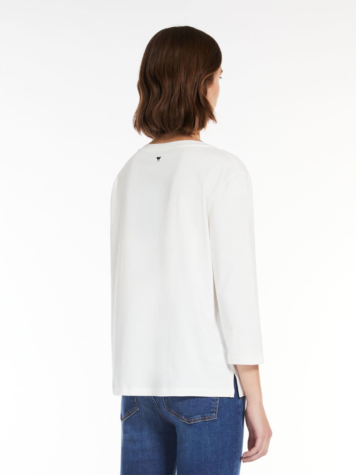 Weekend T-shirt a barchetta in jersey Saldi