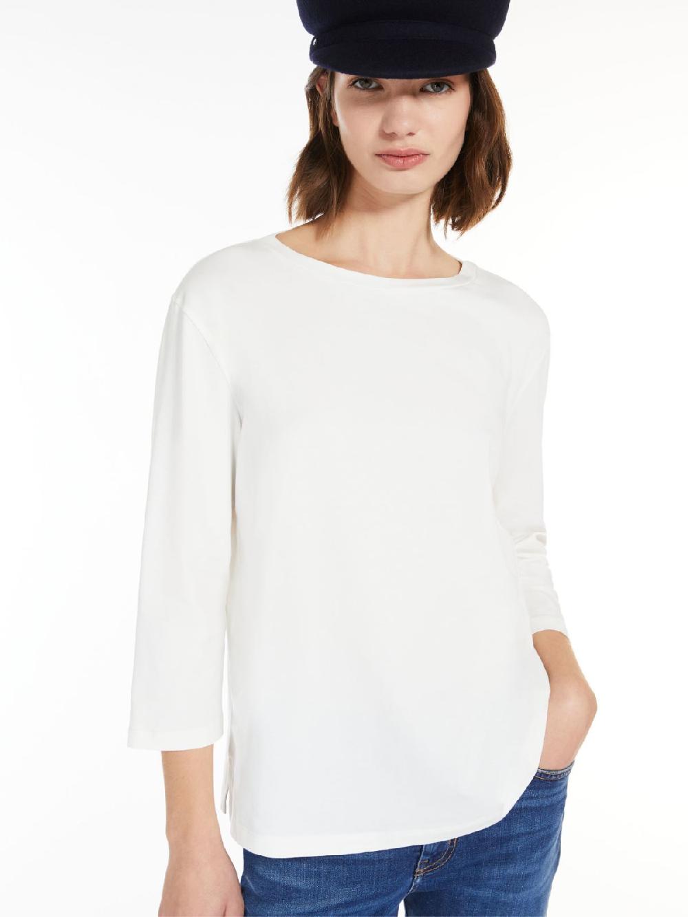 Weekend T-shirt a barchetta in jersey Saldi