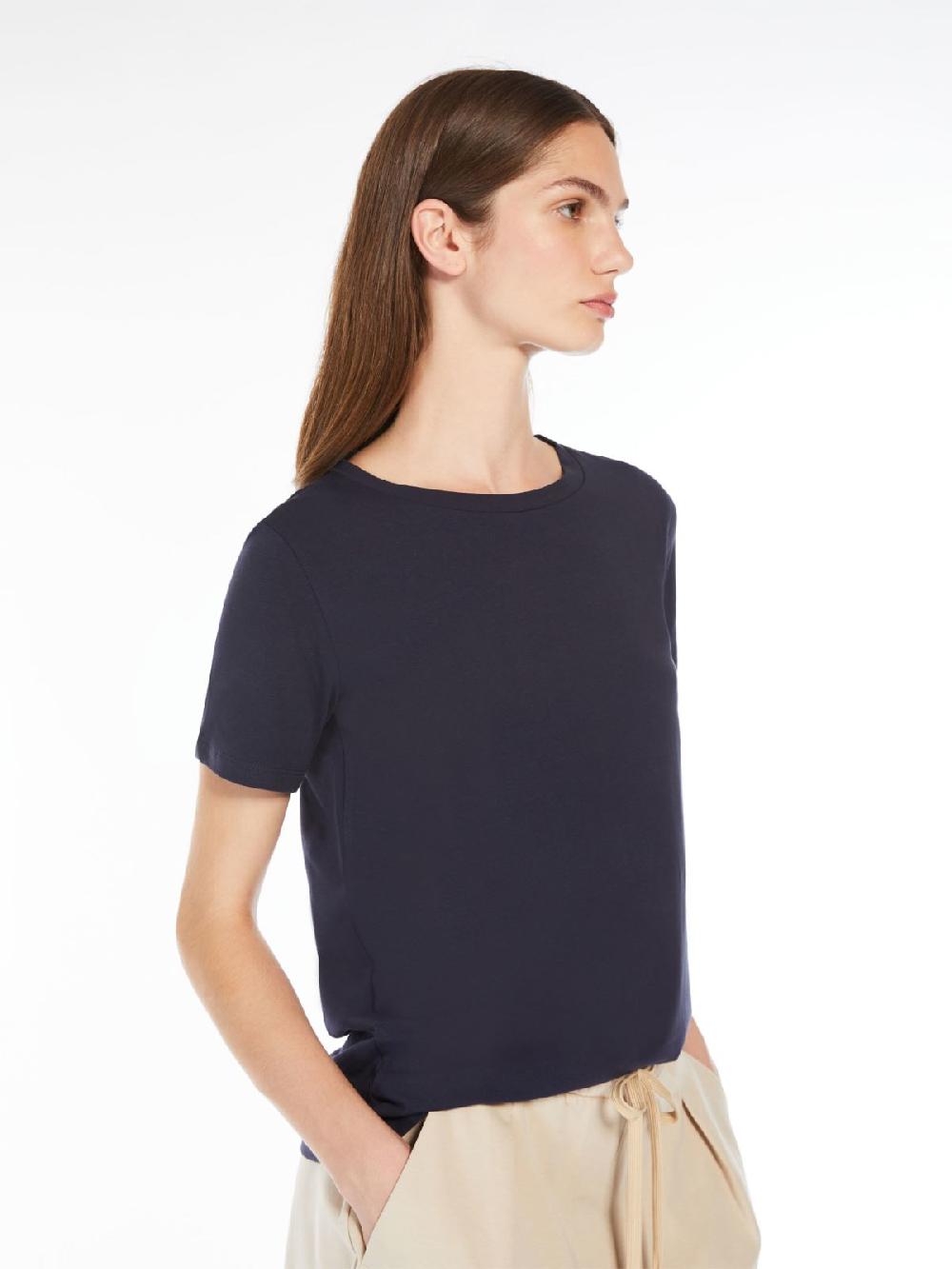 Weekend T-shirt basic in cotone stretch Vendita Economica