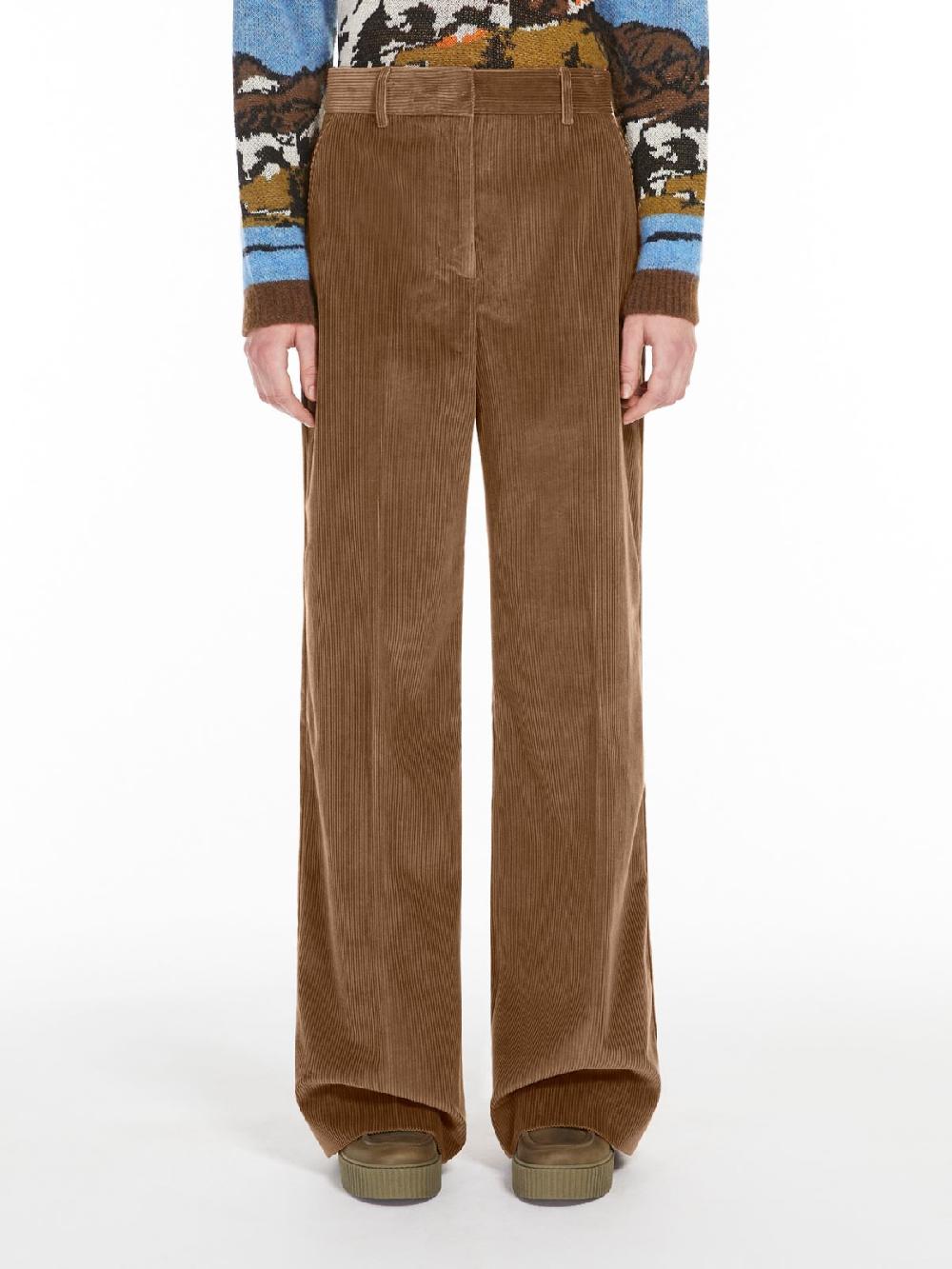 Weekend Pantalone wide leg in velluto Moda