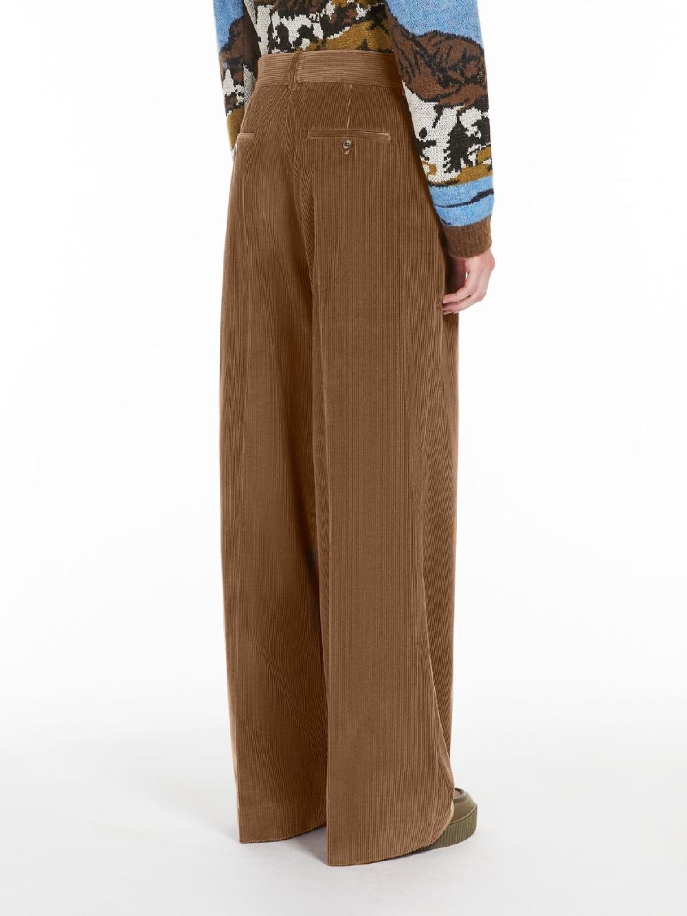 Weekend Pantalone wide leg in velluto Moda