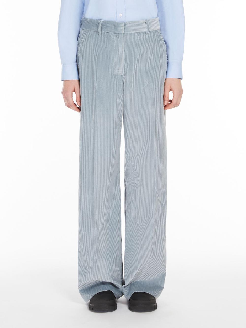 Weekend Pantalone wide leg in velluto Italy