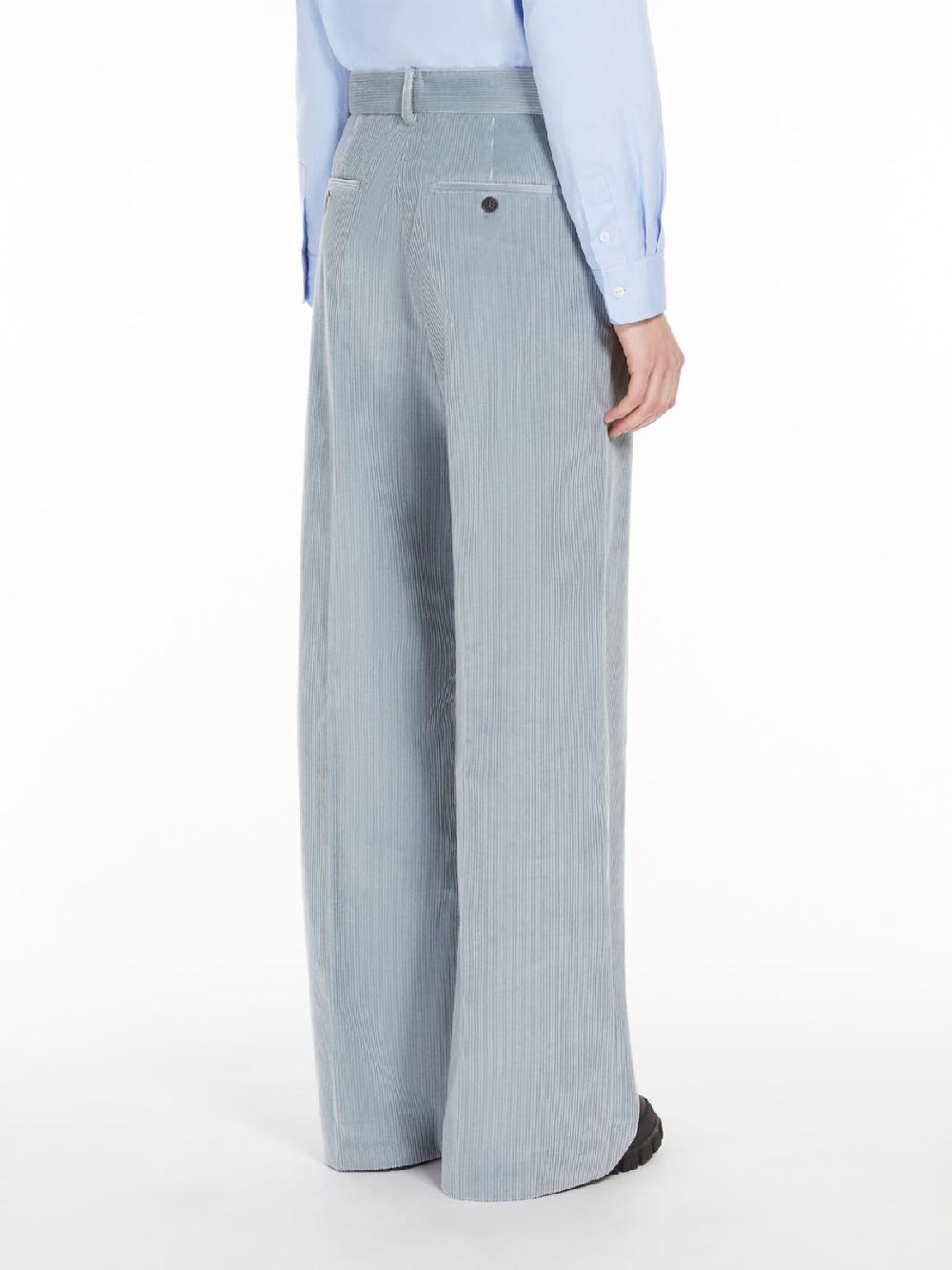 Weekend Pantalone wide leg in velluto Italy