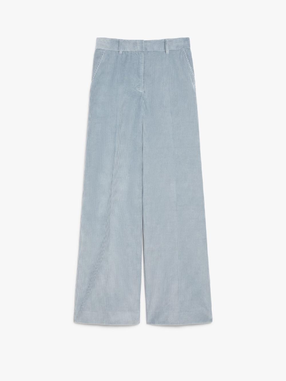 Weekend Pantalone wide leg in velluto Italy