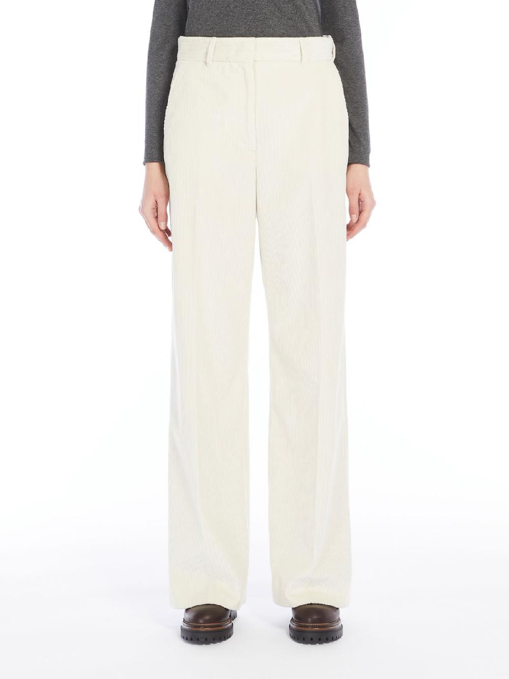 Weekend Pantalone wide leg in velluto 2025