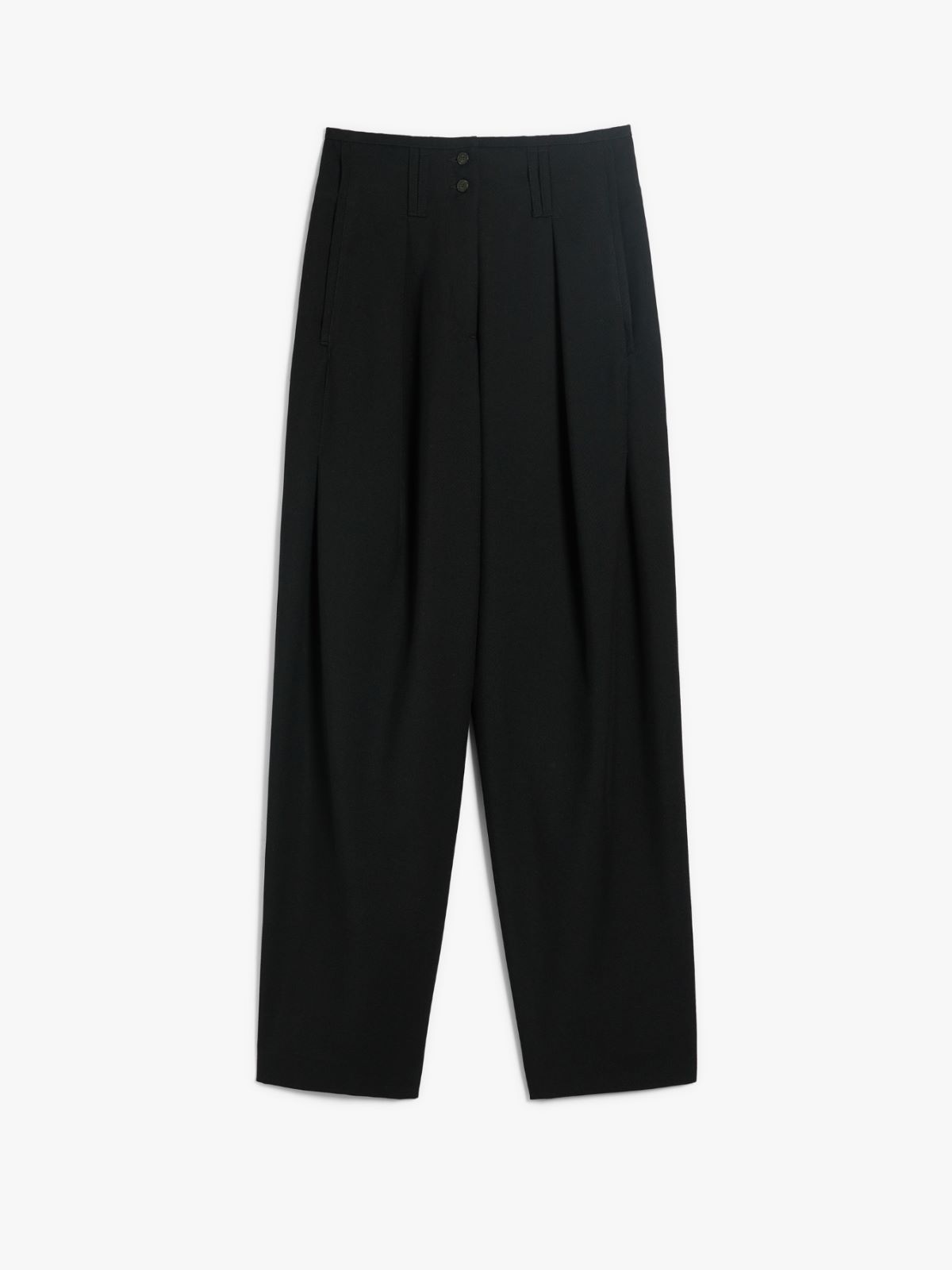 Weekend Pantalone ampio in mista lana Acquista Ora