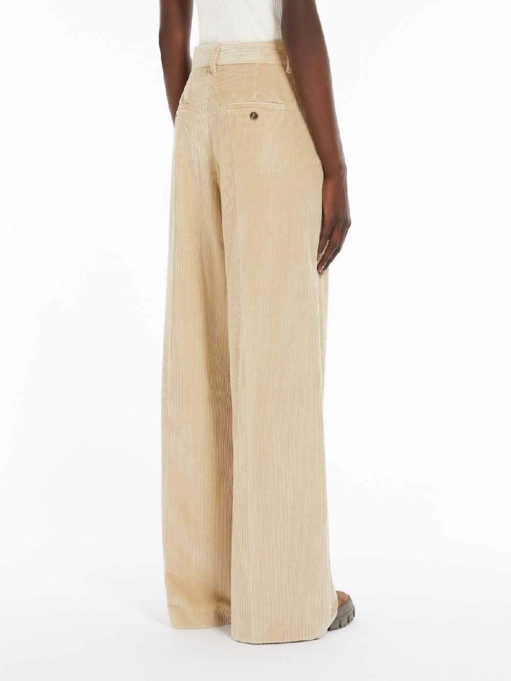 Weekend Pantalone wide leg in velluto Presa