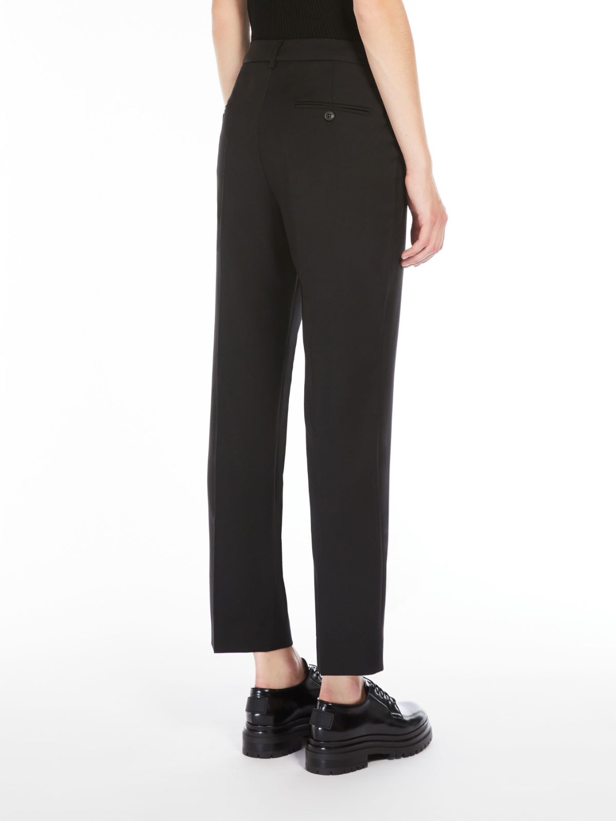 Weekend Pantalone a sigaretta in tela di lana Sconto