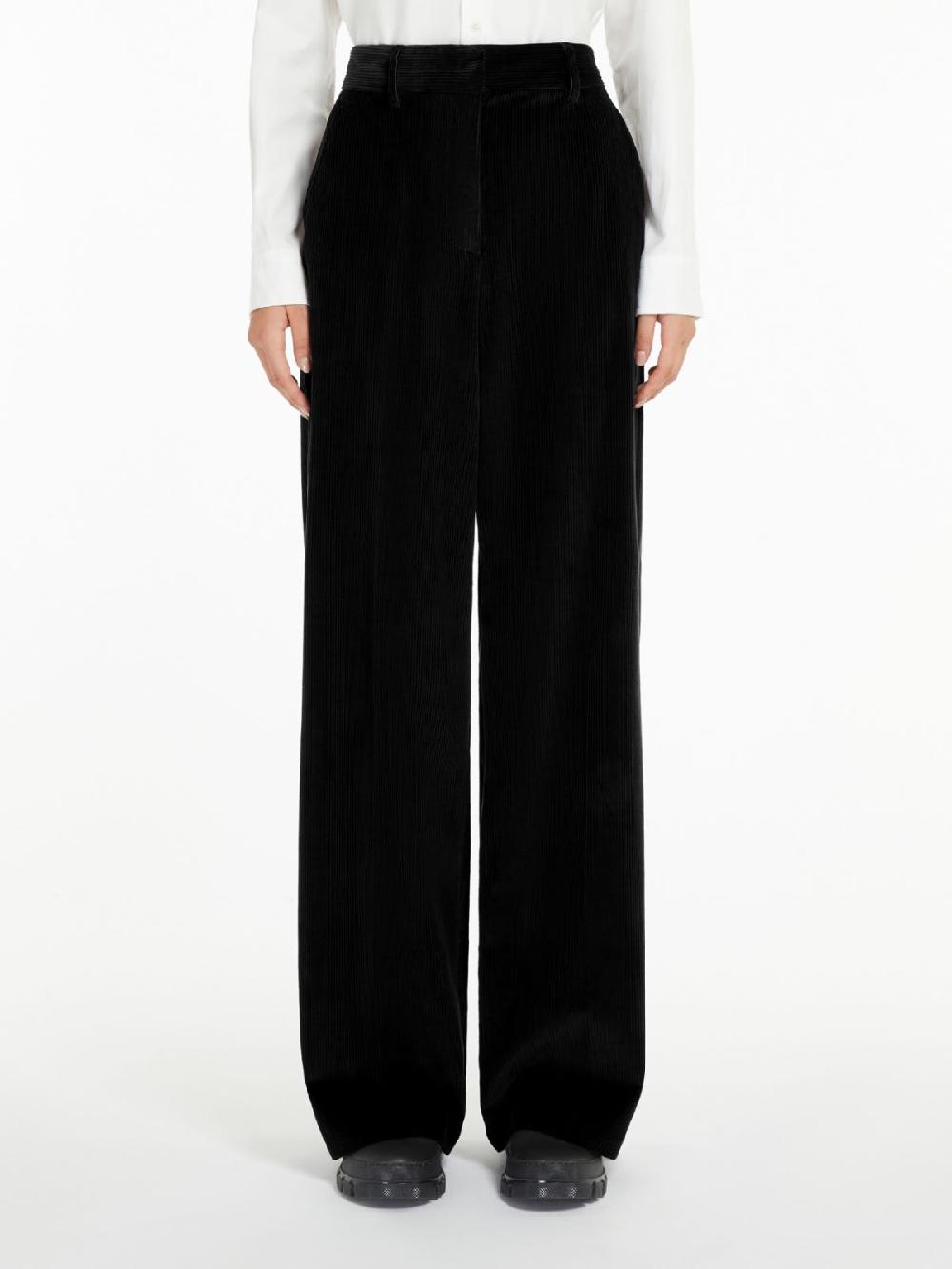 Weekend Pantalone wide leg in velluto Offerta