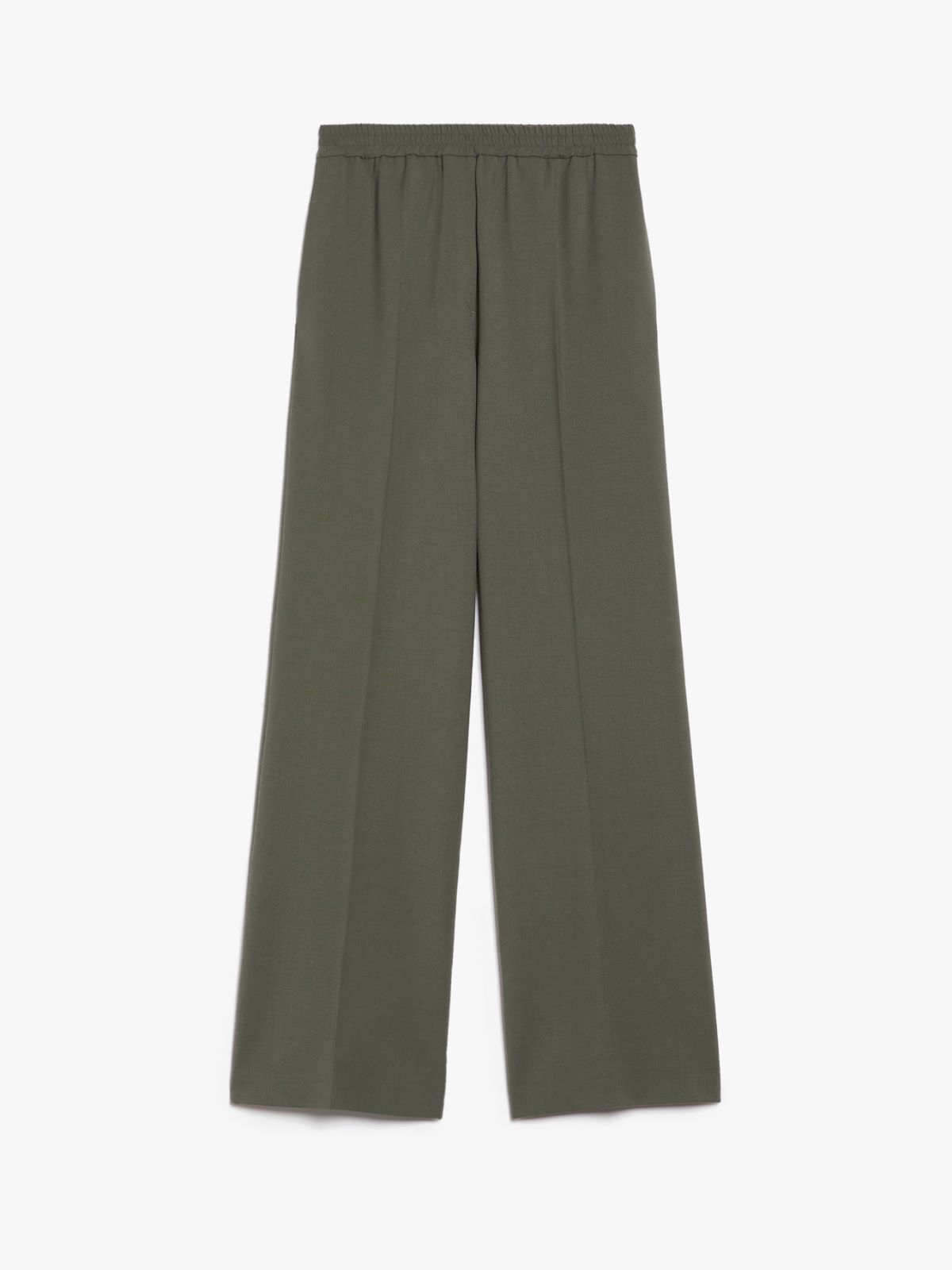 Weekend Pantalone in gabardina di lana Economico