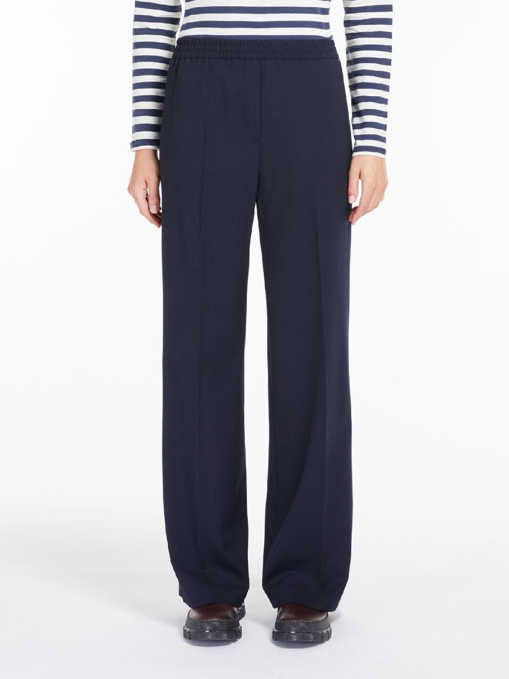 Weekend Pantalone in gabardina di lana Online