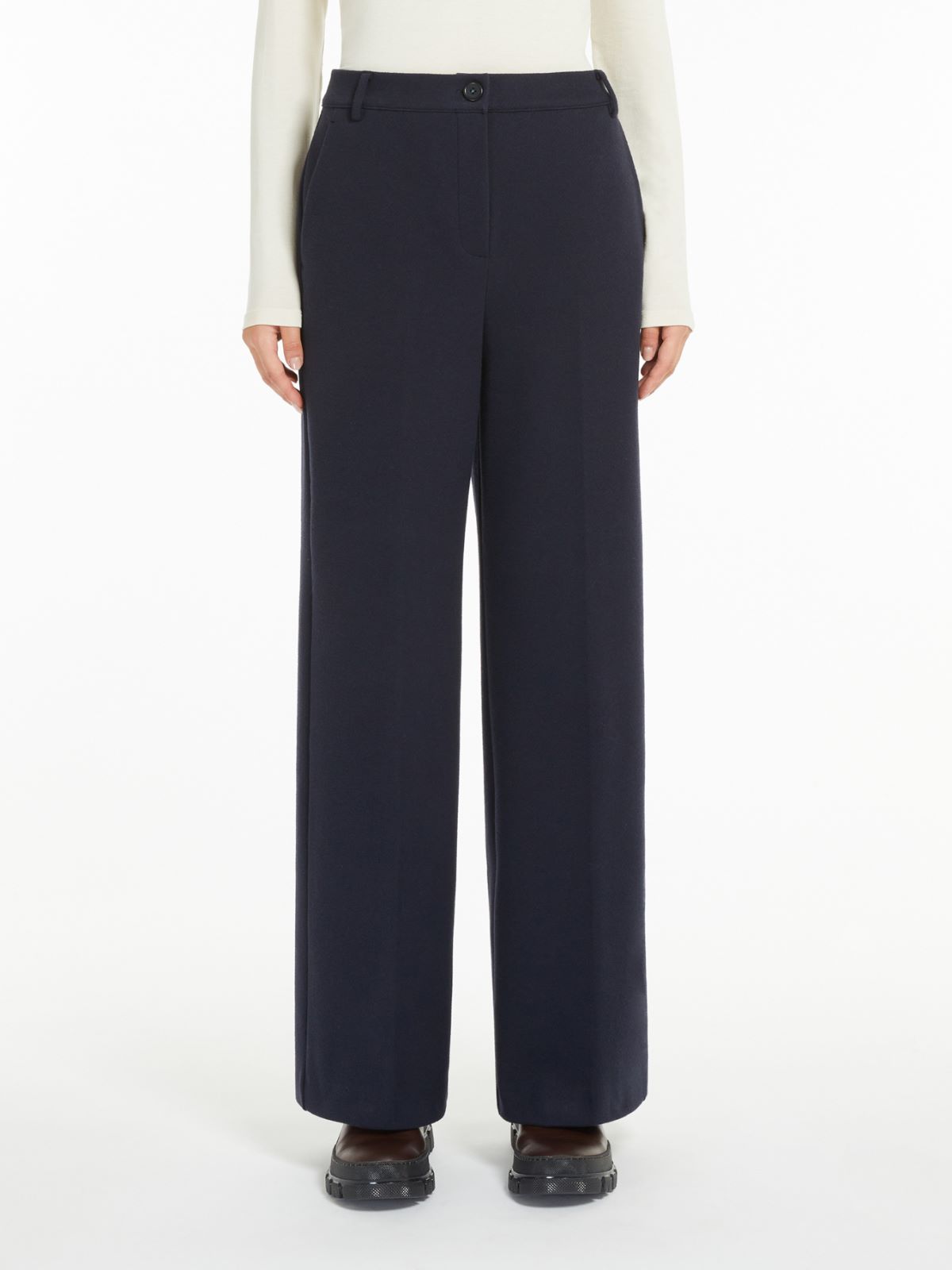 Weekend Pantalone in flanella jacquard In Vendita