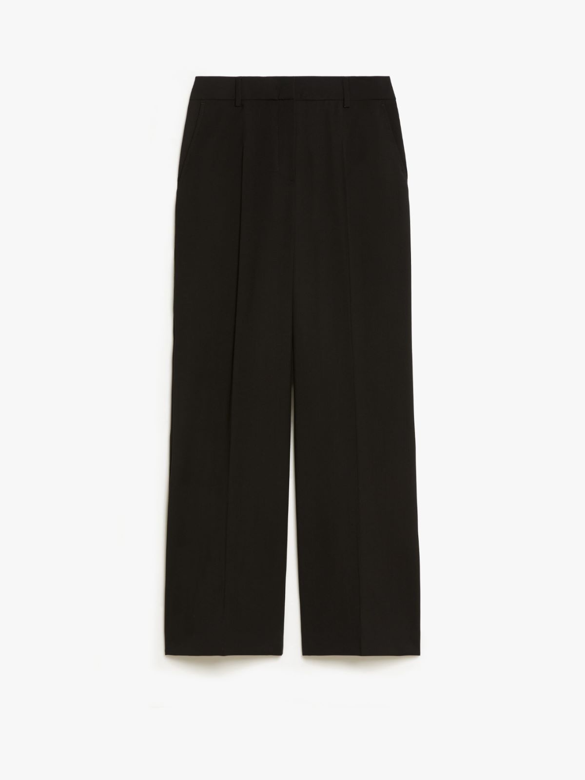 Weekend Pantalone palazzo in tela di lana Offerte