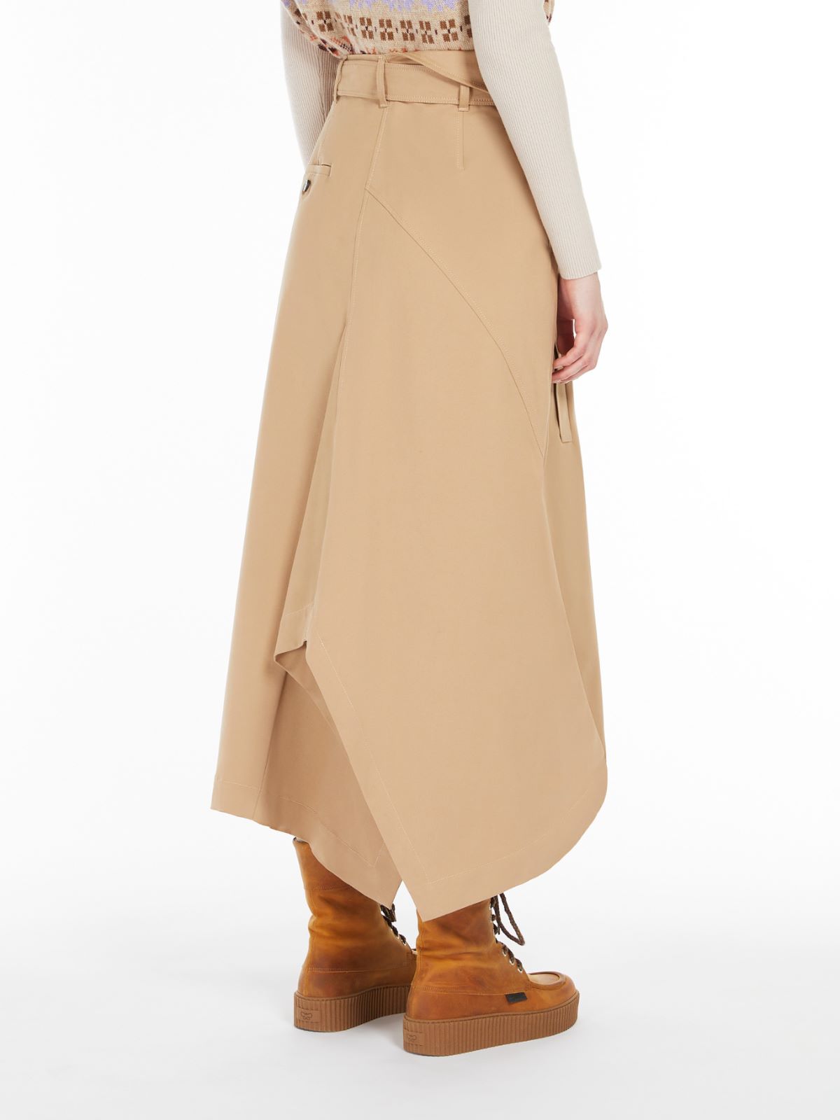 Weekend Gonna trench in gabardina di cotone Consegna Veloce
