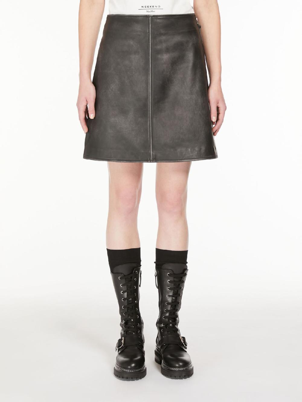 Weekend Gonna mini in pelle Prezzo Ridotto