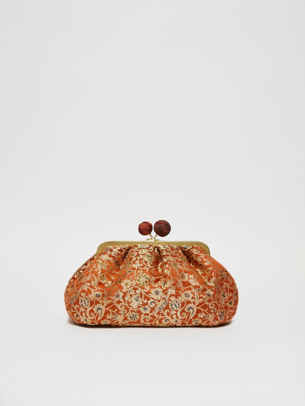 Weekend Pasticcino Bag Medium in seta jacquard Offerta