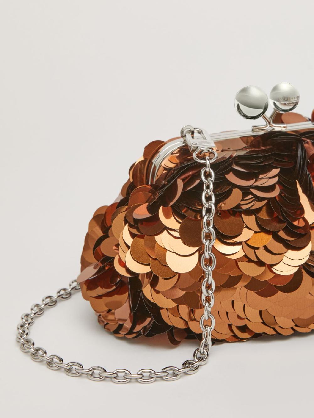 Weekend Pasticcino Bag Small con paillette Vendita Calda