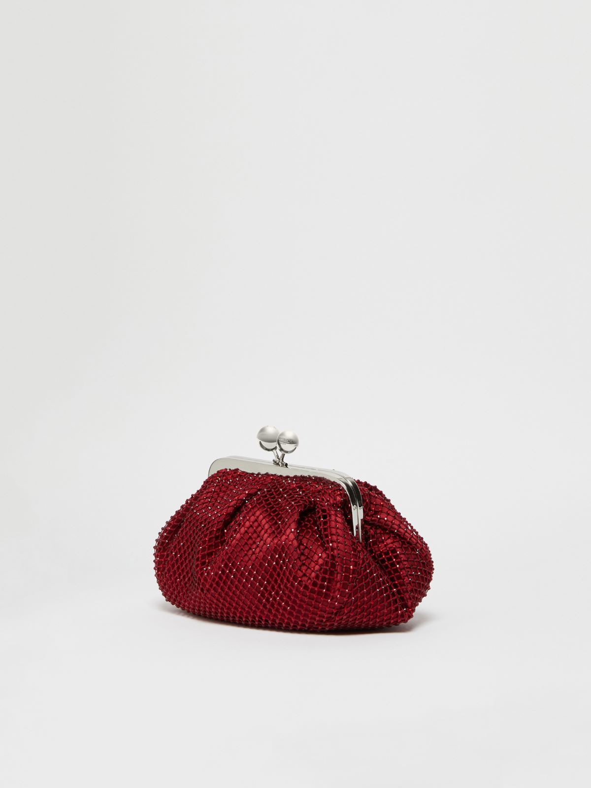 Weekend Pasticcino Bag Small in rete e strass Sconto