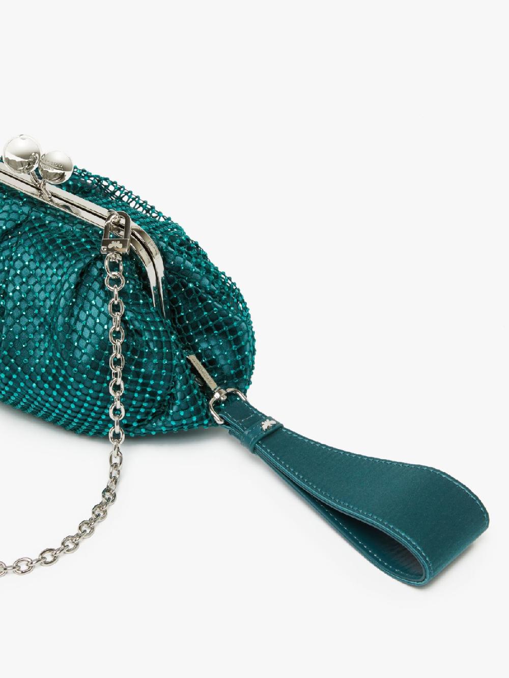 Weekend Pasticcino Bag Small in rete e strass Vendite Flash
