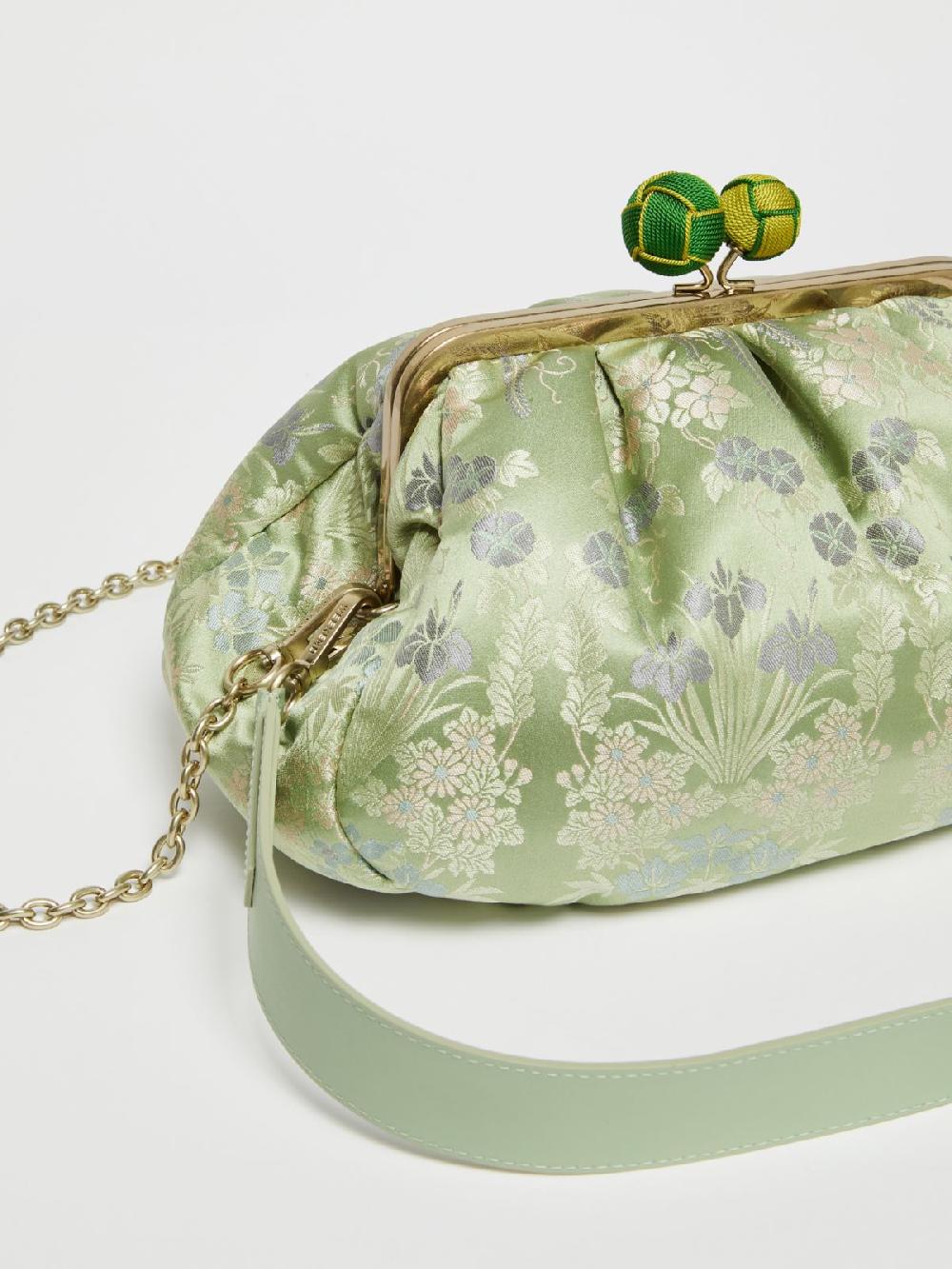 Weekend Pasticcino Bag Medium in seta jacquard 2025
