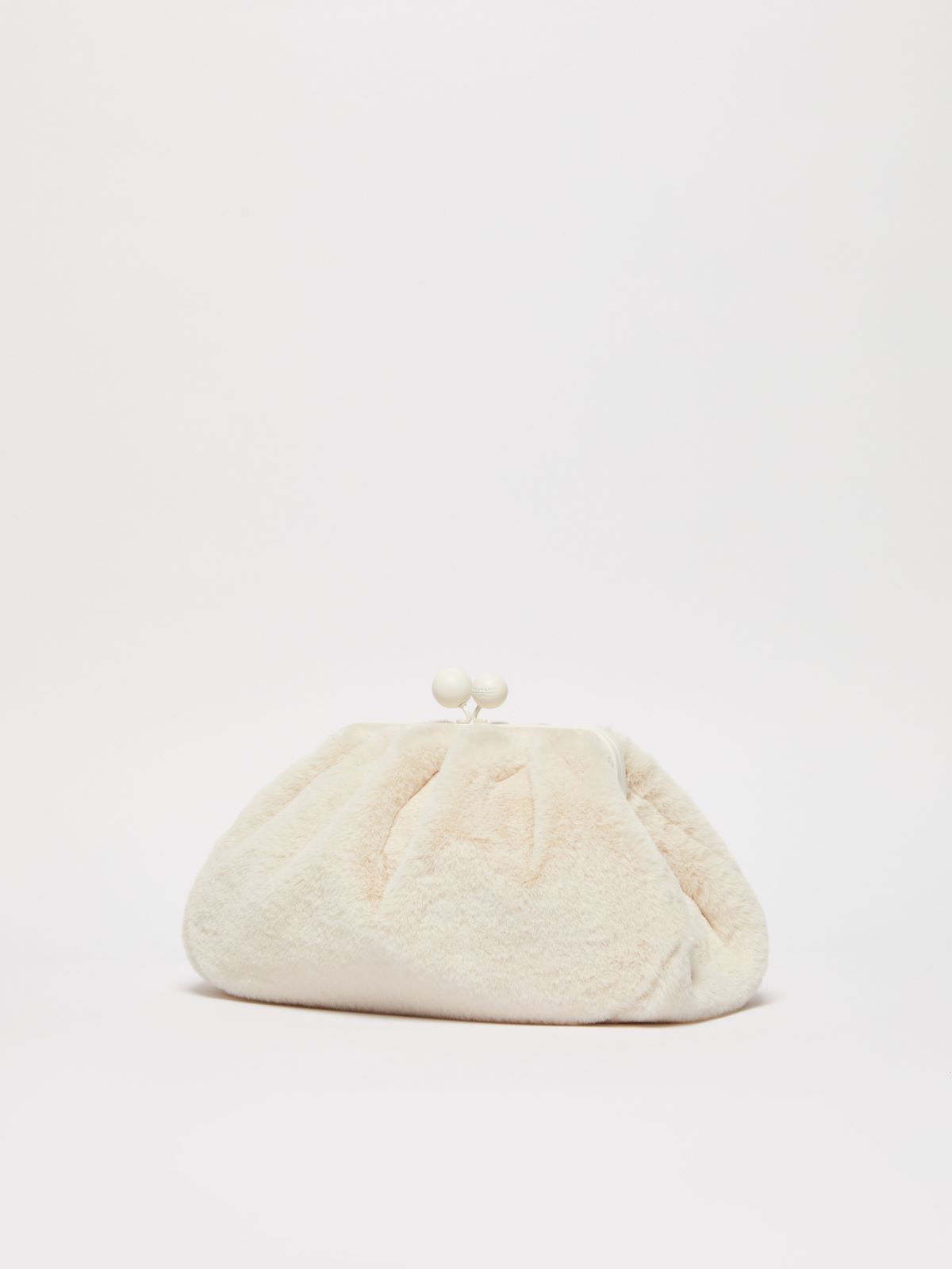 Weekend Pasticcino Bag Medium in tessuto extra soft furry Italy