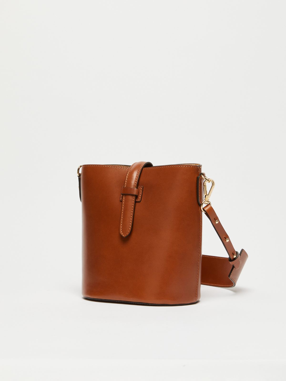 Weekend Borsa a secchiello piccola in cuoio Vendita