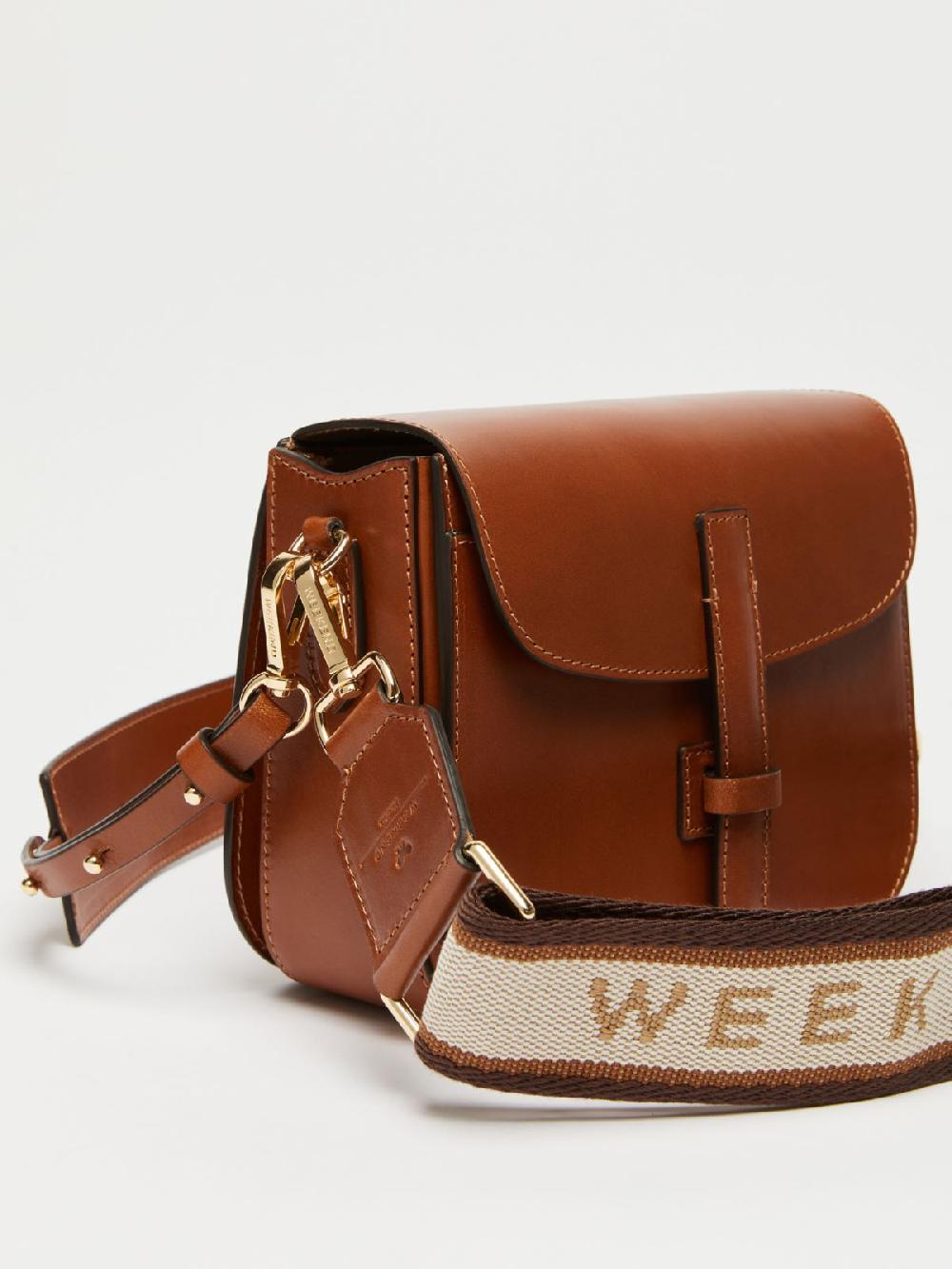 Weekend Borsa a tracolla piccola in cuoio Promozione