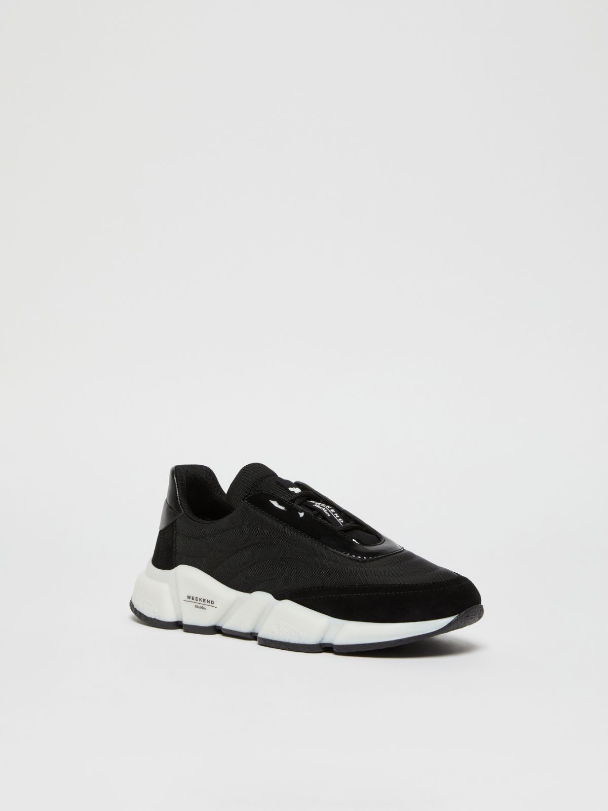 Weekend Running in nylon vernice e pelle Saldi Di Fabbrica