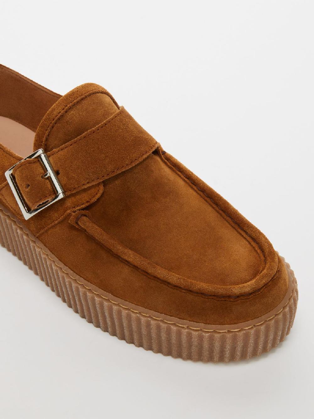 Weekend Mocassino Monk Strap in crosta 2025