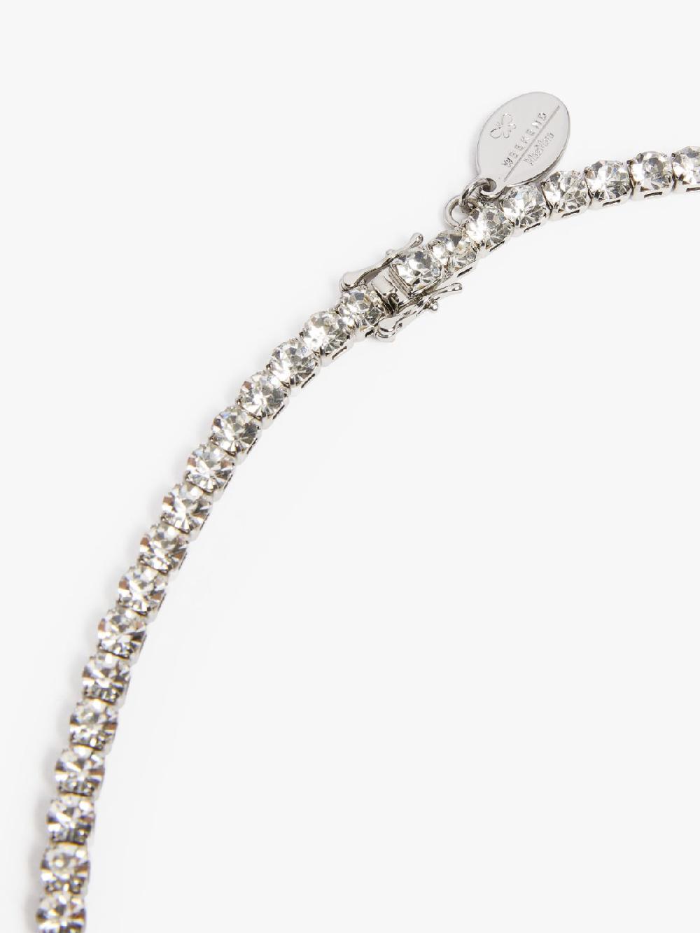 Weekend Collana tennis con strass Promozione Limitata