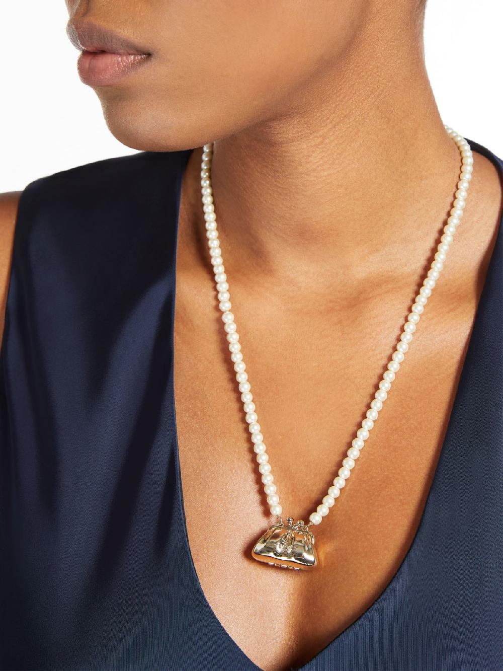 Weekend Collana di perle con charm Pasticcino Sconto