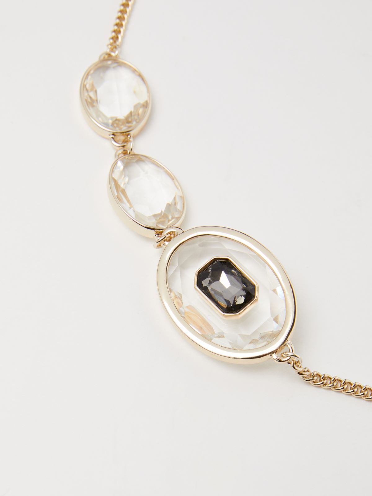 Weekend Collana doppio filo con pietre In Vendita