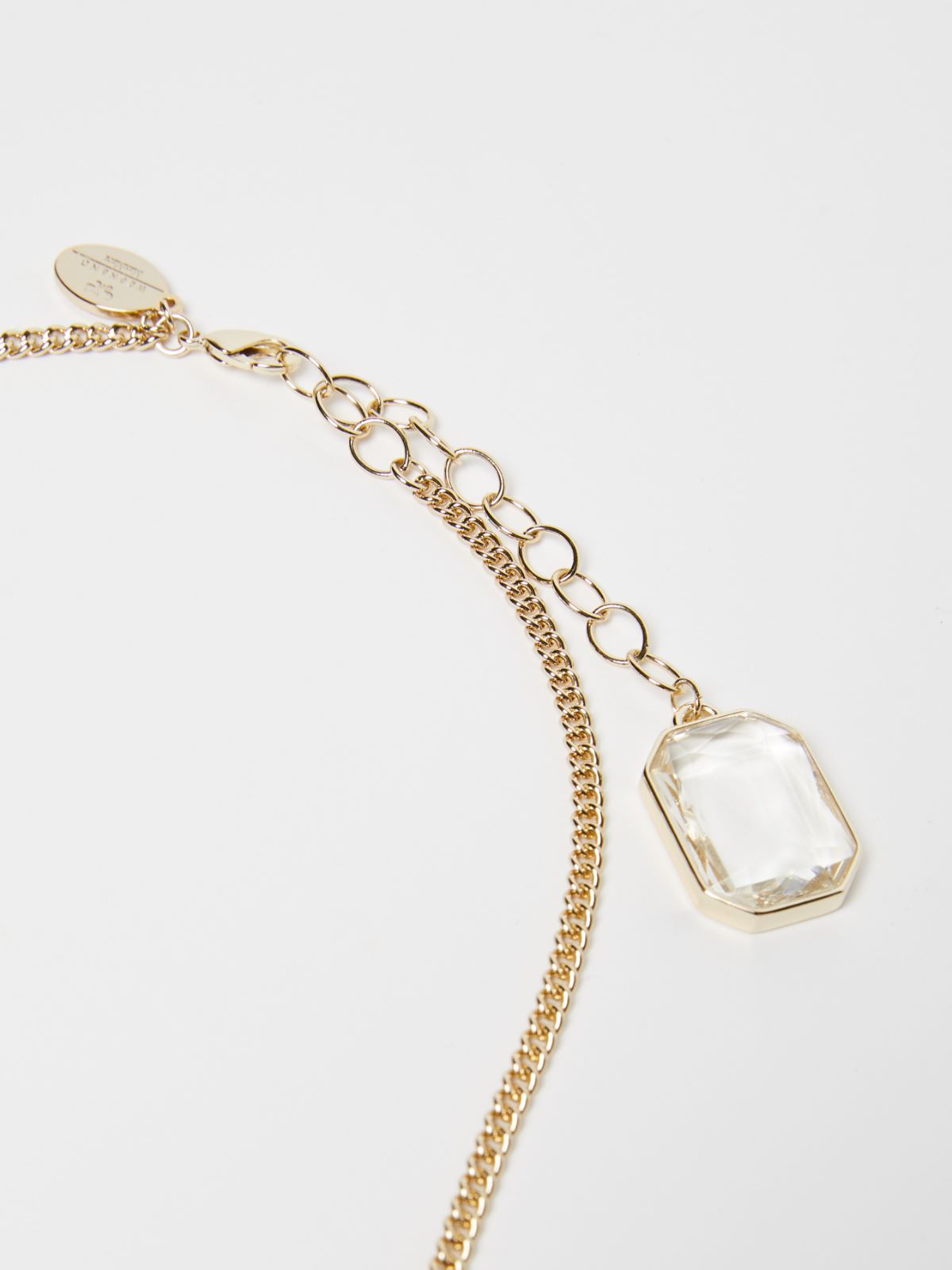 Weekend Collana doppio filo con pietre In Vendita