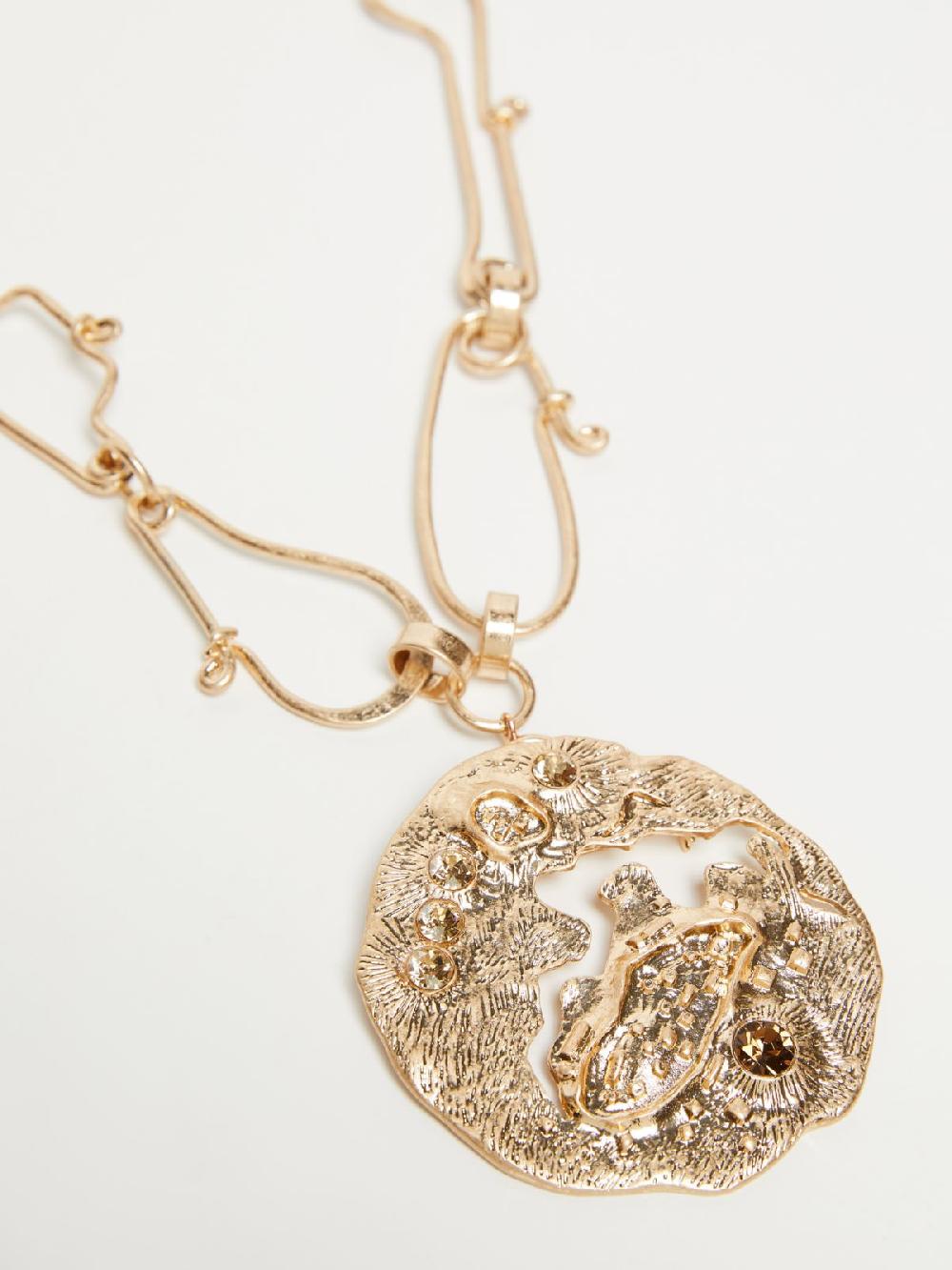 Weekend Collana in metallo con spilla Hotsell