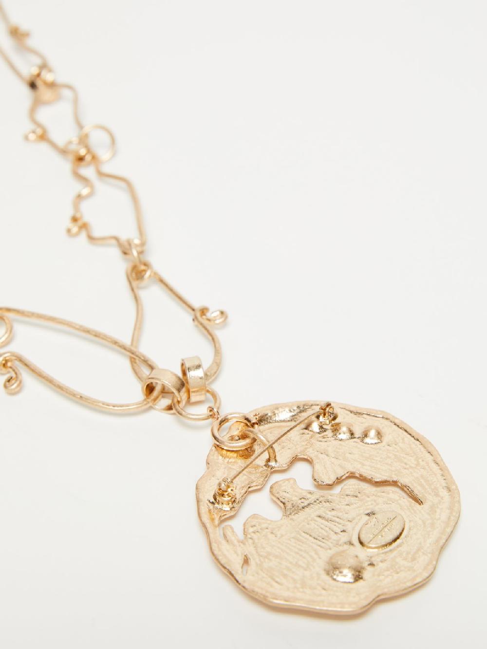 Weekend Collana in metallo con spilla Hotsell