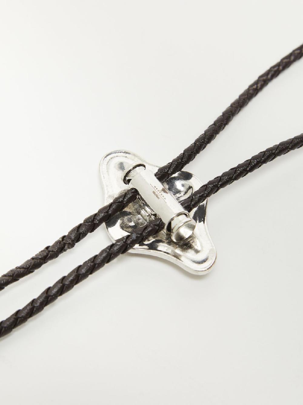 Weekend Collana bolo in tessuto spalmato Saldi Di Fabbrica